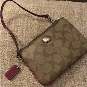 Coach wristlet